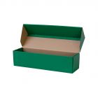 Pudełko kartonowe na wino, zielone, prezentowe