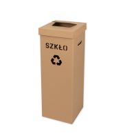 kosz xxl 90 cm 80 litrow szklo segregacja smieci