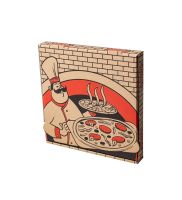 karton do pizzy z nadrukiem 350x350x40 mm