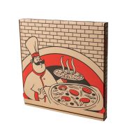karton do pizzy z nadrukiem 500x500x40 mm