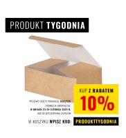 opakowanie na frytki 160x100x60 milimetrow