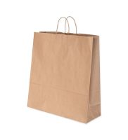 torba papierowa brazowa 450x160x480 mm