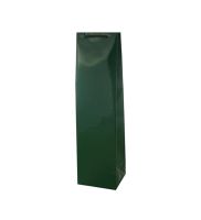 torba prezentowa laminowana blysk  110x90x400 mm zielona