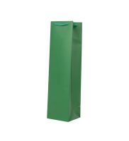 torba prezentowa laminowana matowa 110x90x400 mm zielona