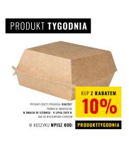 opakowanie burger 115x115x70 mm