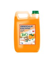 CLEAN0002 teak uniwersalny koncentrat 5 litrow zapach orange