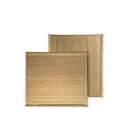 Koperta bąbelkowa kolorowa metalic 260x320 COFFEE GOLD