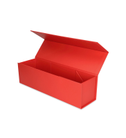 Pudełko magnetyczne na wino EASYBOX PLUS - czerwony100x100x350
