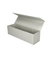 Pudełko magnetyczne na wino EASYBOX PLUS - srebrny 100x100x350