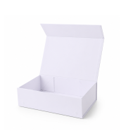Pudełko magnetyczne składane EASYBOX - biała lawenda 350x250x100