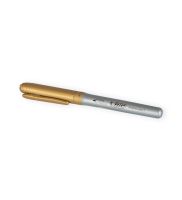 permanentny marker metaliczny bic zloty
