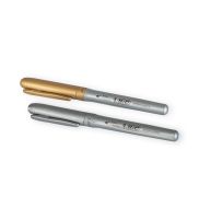 zestaw dwoch markerow metalicznych bic
