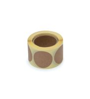 naklejki okragle 36mm 250szt eco kraft