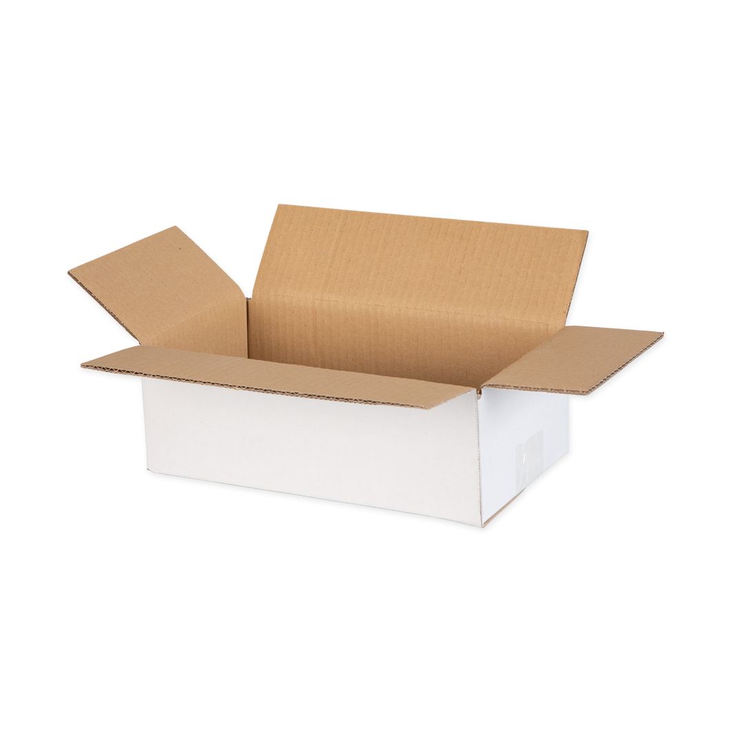 Pudełko klapowe-Jednostronnie bielony-265x150x95 mm