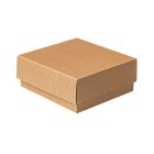 Pudełko wieko-dno z otwartej fali 300x300x100 mm