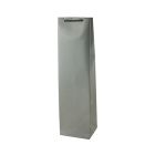 Torba prezentowa laminowana błysk  110x90x400 mm srebrna