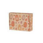 Pudełko fasonowe brązowe 250x160x100 mm z nadrukiem HAPPY EASTER WIELKANOC