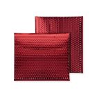 Koperta bąbelkowa kolorowa metalic 380x470 red