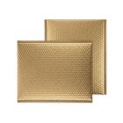Koperta bąbelkowa kolorowa metalic 380x470 coffe gold