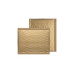 Koperta bąbelkowa kolorowa metalic COFFEE GOLD 140x170mm