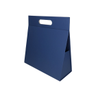Pudełko Prezentowe Trójkąt Silk Touch Granatowe 250x110x240mm