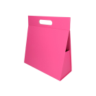 Pudełko Prezentowe Trójkąt Silk Touch Magenta 250x110x240mm