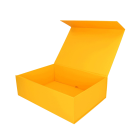 Pudełko Prezentowe, Magnetyczne - Żółte 350x250x110mm
