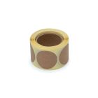Naklejki okrągłe 36 mm 250szt. eco kraft