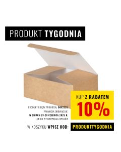 opakowanie na frytki 160x100x60 milimetrow