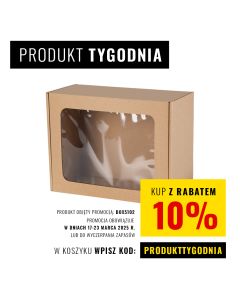 pudelko fasonowe z okienkiem 250x200x100 promocja