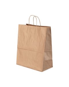 torba papierowa brazowa 320x170x390 mm