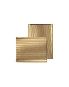 Koperta bąbelkowa kolorowa metalic 180X230 COFFEE GOLD