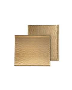 Koperta bąbelkowa kolorowa metalic 260x320 COFFEE GOLD