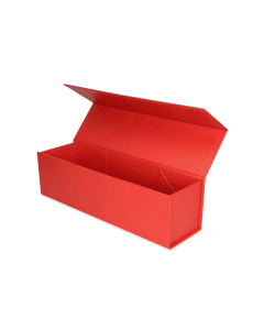 Pudełko magnetyczne na wino EASYBOX PLUS - czerwony100x100x350