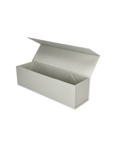 Pudełko magnetyczne na wino EASYBOX PLUS - srebrny 100x100x350