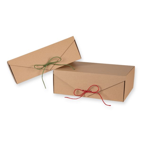 pudełka ze sznurkiem do pakowania prezentów