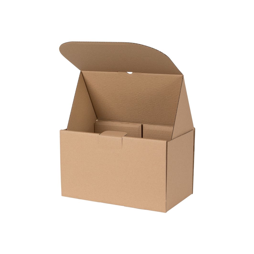 Paczkomatowe pudełko fasonowe FEFCO 0426-Naturalny-320x190x190 mm 